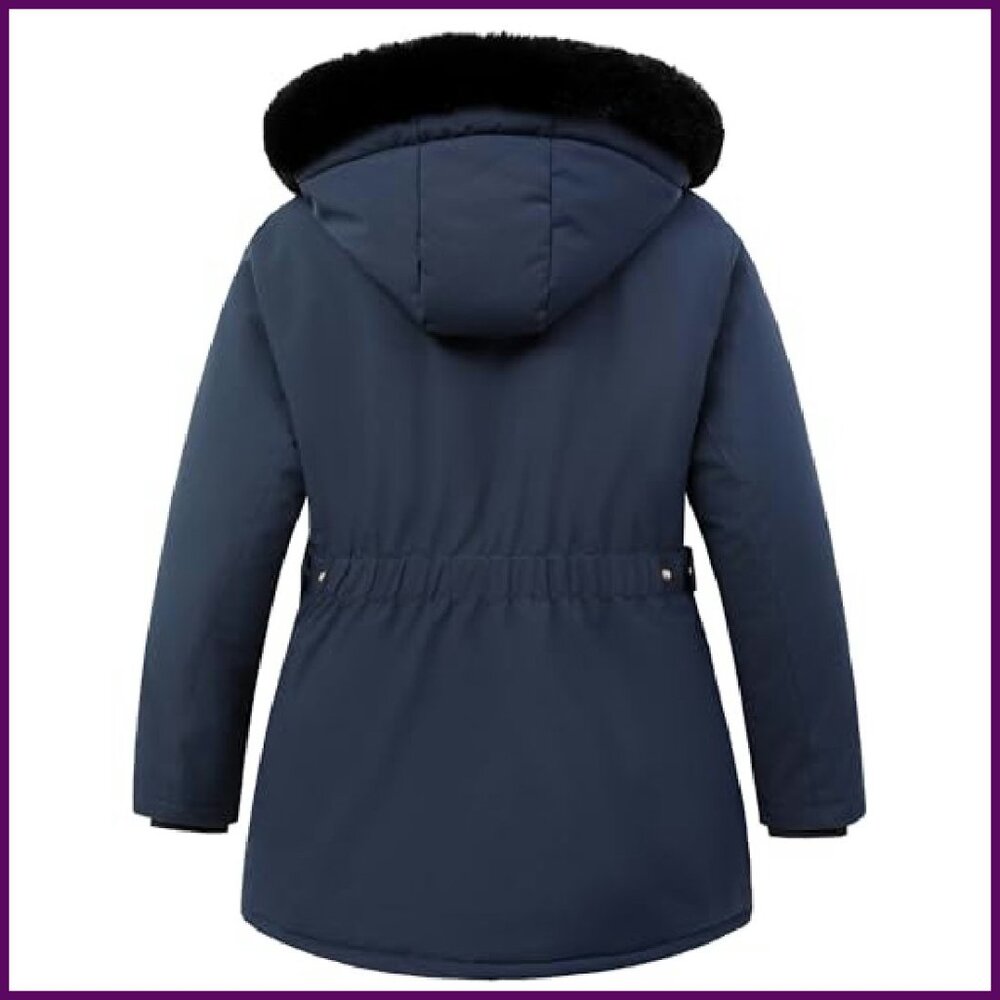 Plus Size Puffer Down Coat Windproof Waterproof R… - image 3
